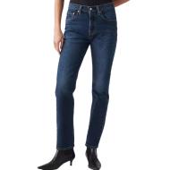 Jean 501 Bleu Brut Femme Levi's Med Indigo 12501 pas cher