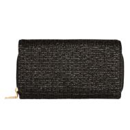 Sac à Bandoulière Noire Femme Morgan Compagnon vue 2