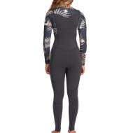 Combinaison Noire Femme Billabong 504 Salty vue 2