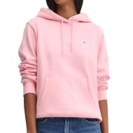 Sweat à capuche Rose Femme Tommy Jeans Flag