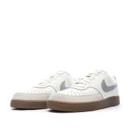Baskets Blanches/Grises Homme Nike Court Vision vue 6
