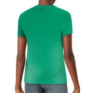 Maillot de sport Vert Garçon Under Armour Tech 2.0 SS vue 2