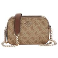 Sac à bandoulière Marron Femme Guess Noelle Girlfriend pas cher