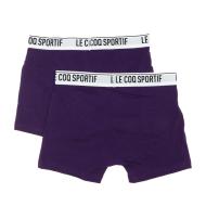 x2 Men's Purple Boxers Le Coq Sportif Camuset sport Photo of the Espace des Marques %store% store - view of %key%