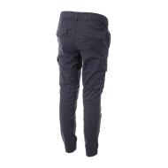 Pantalon Gris Foncé Garçon Teddy Smith Murray vue 2