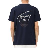 T-Shirt Marine Homme Tommy Hilfiger Backpri vue 2