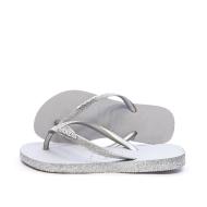 Tongs Grises Femme Havaianas Hav Slim Sparklie pas cher