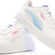 Baskets Blanches Fille Puma Carina 2.0 Deep Dive vue 7