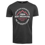 T-shirt Gris Foncé Homme Best Mountain 2005 pas cher