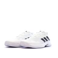 Chaussures de Tennis Blanches Homme Adidas Courtjam Control M vue 6
