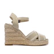 Sandales Compensées Beiges Femme Tommy Hilfiger FW0FW08668 vue 2