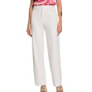 Pantalons fluide Blanc Femme Morgan Uni pas cher