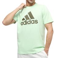 T-shirt Vert Homme Adidas IS1302 pas cher