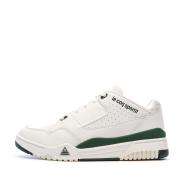 Baskets Blanches/Vertes Homme Le Coq Sportif T1000 pas cher