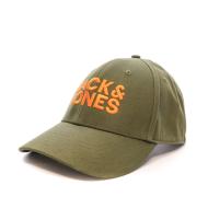 Casquette Kaki/Orange Homme Jack & Jones Jacgall