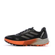 Chaussures de Trail Noir/Orange Homme Adidas Terrex Agravic pas cher