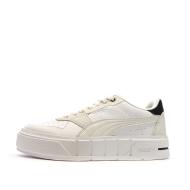 Baskets Blanches/Ecru Femme Puma Cali Court Pure pas cher