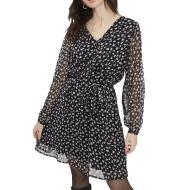 Robe à motif imprimé Noir Femme Only 15278072 pas cher