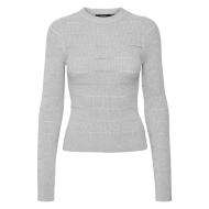 Pull Gris Femme Vero Moda Paula vue 3