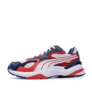 Baskets Marine/Blanc/Rouge Homme Puma SUPR pas cher