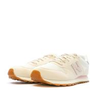 Basket Beige Femme New Balance 500 vue 6