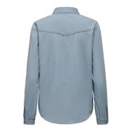 Chemise Bleu Femme JDY Chambray vue 2