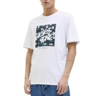 T-shirt Blanc Homme Jack & Jones Hawaiitee