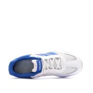 Baskets Blanc/Bleu Garçon Junior Adidas Tensaur Switch vue 4