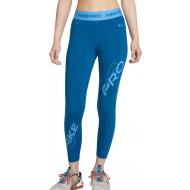Legging Bleu Femme Nike 7/8 training PRO pas cher