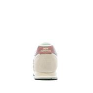 Baskets Beige/Rose Femme New Balance Wl37 vue 3