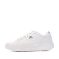 Baskets Blanches/Violet Femme Kappa Amelia pas cher