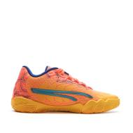 Chaussures de Basketball Orange Femme Puma Stewie 3 Dawn In ‘cuse vue 2
