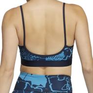 Brassière Noir/Bleu Femme Adidas HH9113 vue 2