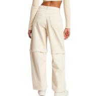Vaqueros beige para mujer de Adidas ver 2