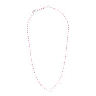 Collier Rouge Femme Clio Blue Mimi Argent vue 2