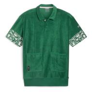 Polo Vert Homme Puma The Fairgrounds pas cher