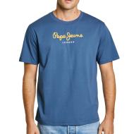 T-shirt Bleu Homme Pepe jeans Eggo AQW