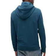 Sweat à Capuche Bleu Homme Superdry Plain Hood vue 2