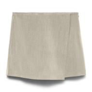 Jupe Short Beige Femme Vero Moda Queenie pas cher