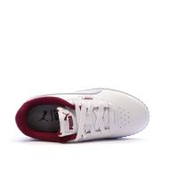 Baskets Blanches/Mauves Fille Puma Carina 3.0 vue 4