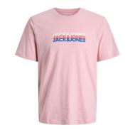 T-Shirt Rose Homme Jack & Jones Cyber pas cher