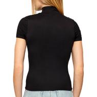 T-Shirt Noir Femme Tommy Hilfiger DW0DW21563 vue 2