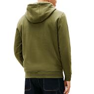 Sweat Kaki Homme Tommy Hilfiger Tjm Reg S Flag vue 2