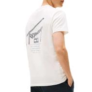 T-Shirt Blanc Homme Tommy Hilfiger Backpri vue 2