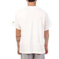 T-Shirt Blanc/Vert Homme Adidas Rn vue 2