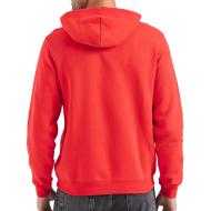 Sweat à Capuche Rouge Homme Converse All Star Single Screen vue 2