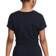 T-Shirt Noir Fille Nike HF7011 vue 2