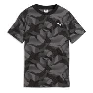 T-Shirt Noir Garçon Puma Ess Camo Aop pas cher