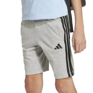 Short Gris Garçon Adidas J 3s Kn Sh 210 pas cher