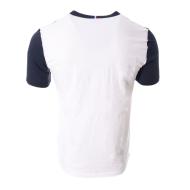 T-shirt Blanc/Marine/Jaune Homme Le Coq Sportif 2320593 vue 2